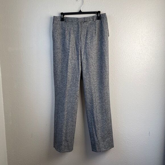 NWT Pendleton Gray Wool Slack Pants Size 10 - Picture 1 of 8